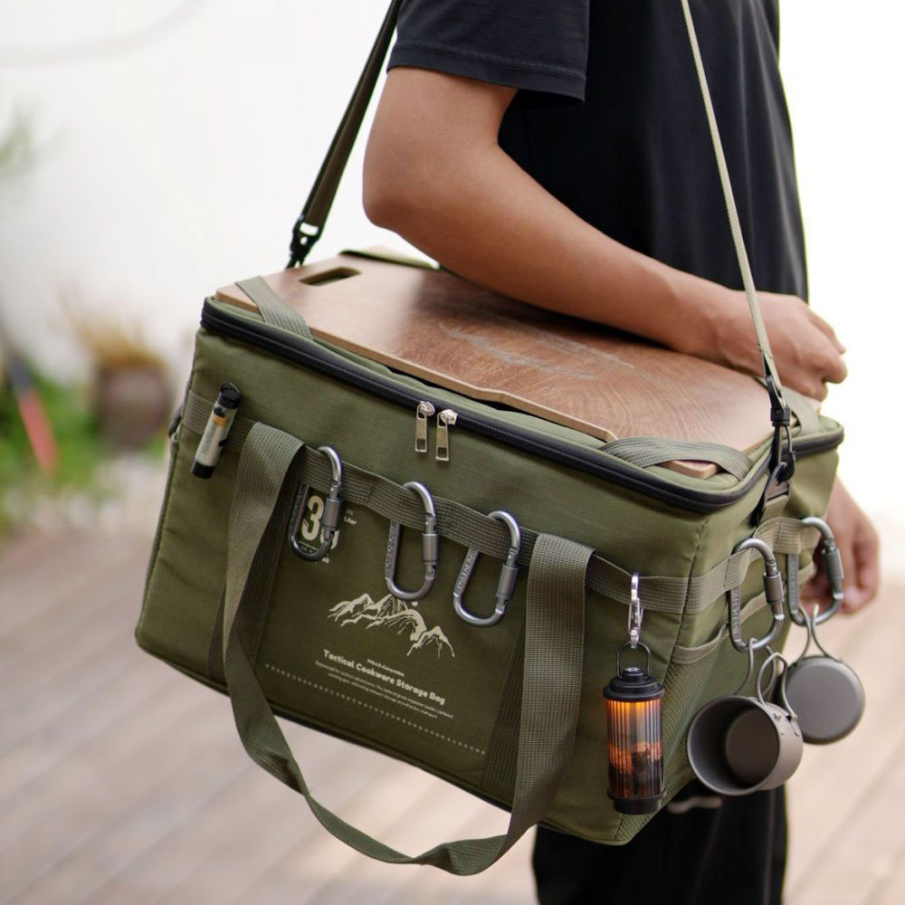 Camping Cooking Organizer - Bolsa de Picnic táctica de 36L,