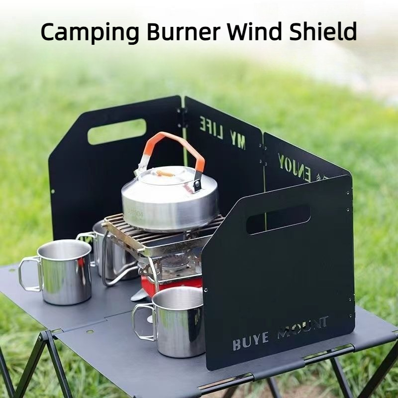 Camping Hiking Cooking - Paravientos para Estufa de Camping, Pantalla