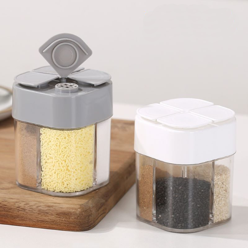 Camping Cooking Container - Tarro dispensador de especias transparente 4