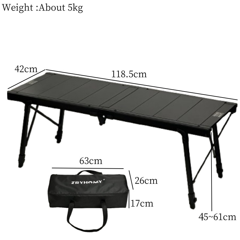 Mesa IGT para acampar al aire  - Camping Cooking Table reseña y precio