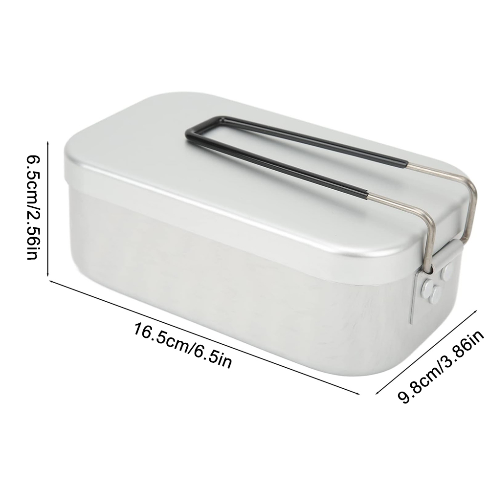 Fiambreras de aluminio de 800M - Camping Cooking Organizer reseña y precio