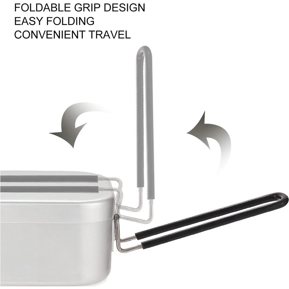 Fiambreras de aluminio de 800M - Camping Cooking Organizer reseña y precio