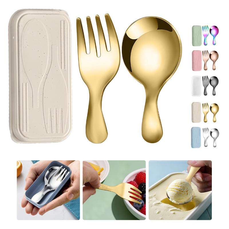 Juego de vajilla de acero inox - Camping Hiking Cooking reseña y precio