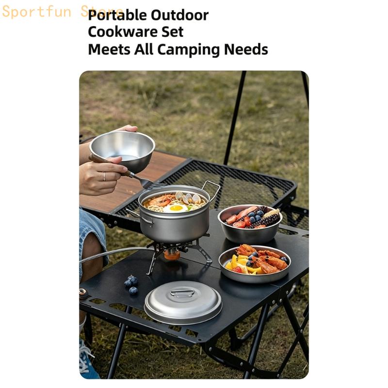 Grupo utensilios cocina para c - Camping Cooking Dining Set reseña y precio