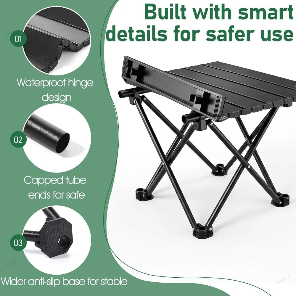 1/2 unidades: mesa auxiliar pl - Camping Cooking Table reseña y precio