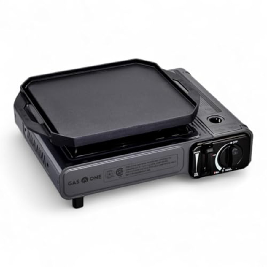 Estufa de Gas Butano GasOne GS - Camping Cooking Flat Top reseña y precio