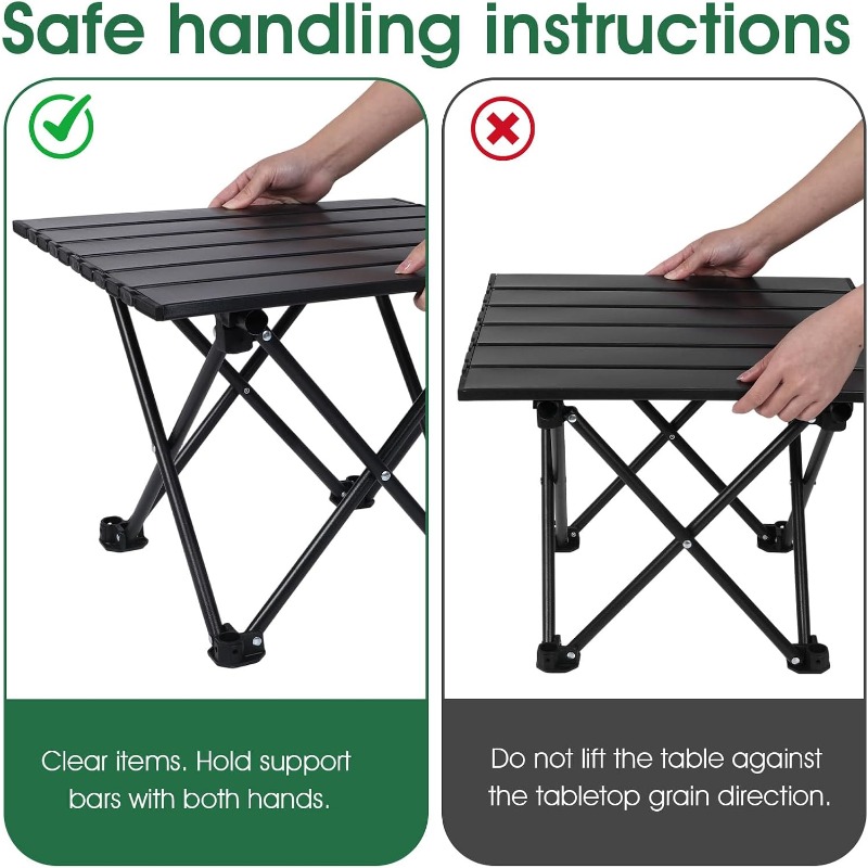 Mesa plegable portátil para ac - Camping Cooking Table reseña y precio