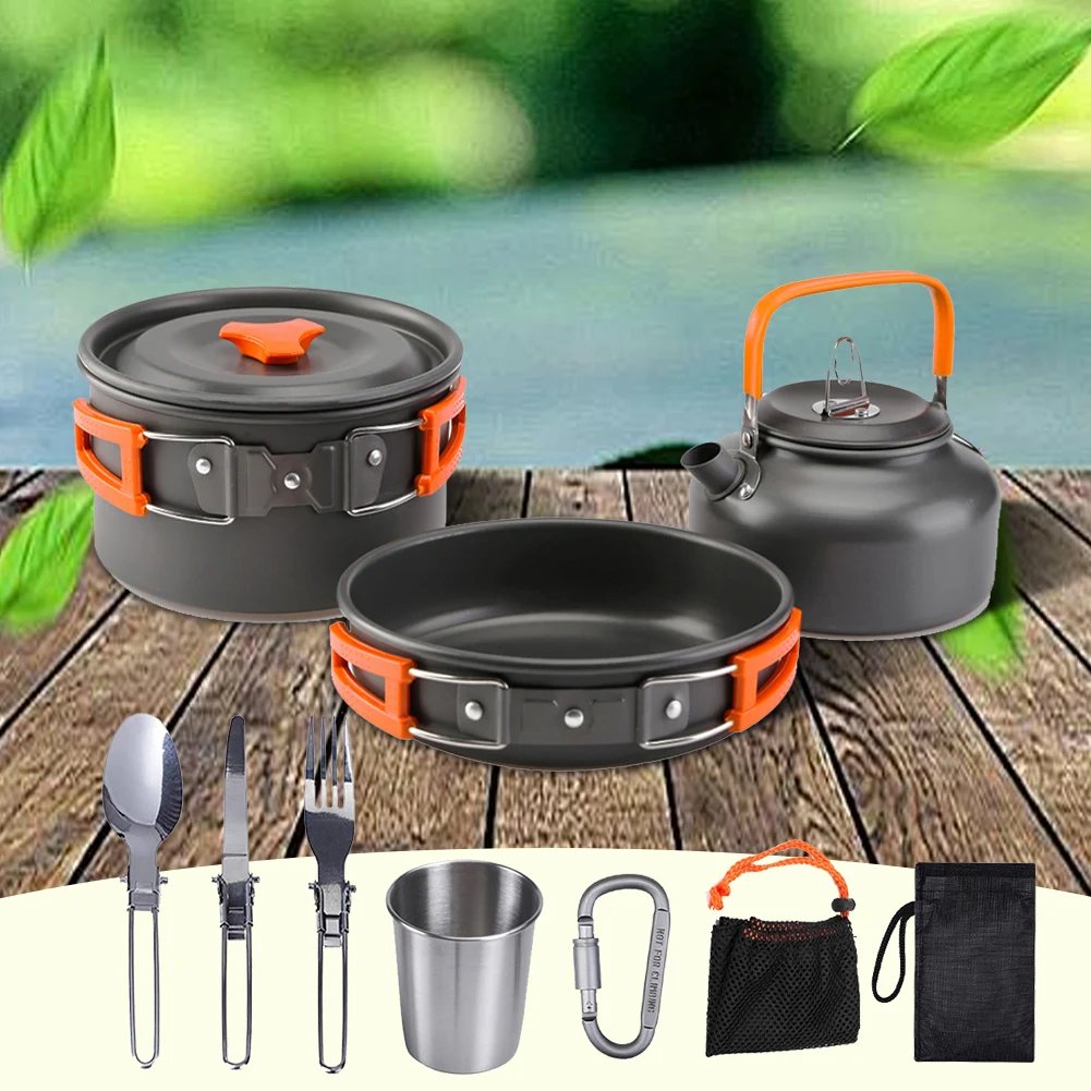 Kit de utensilios de cocina pa - Camping Hiking Cooking reseña y precio