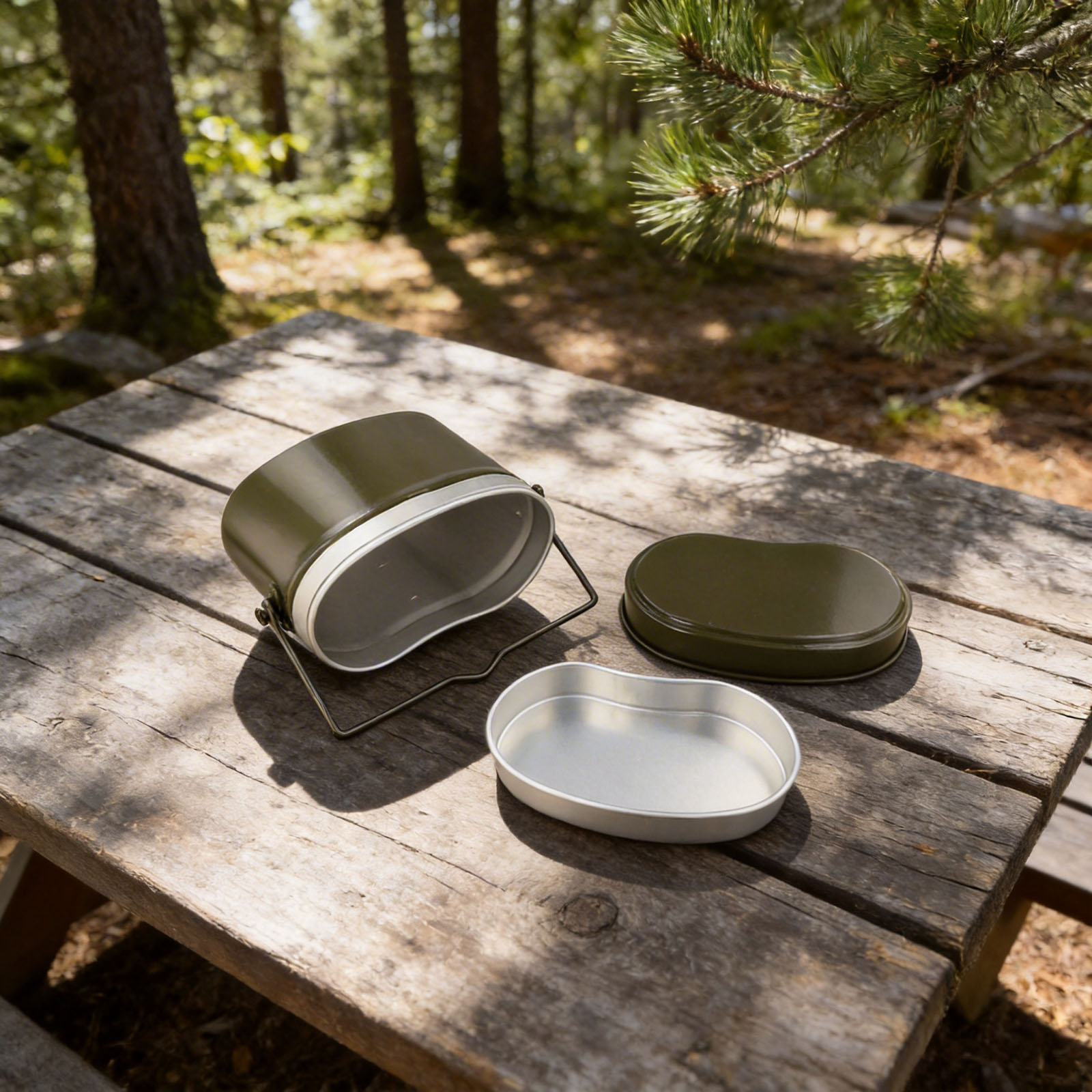 Juego de utensilios de cocina  - Camping Cooking Dining Set reseña y precio