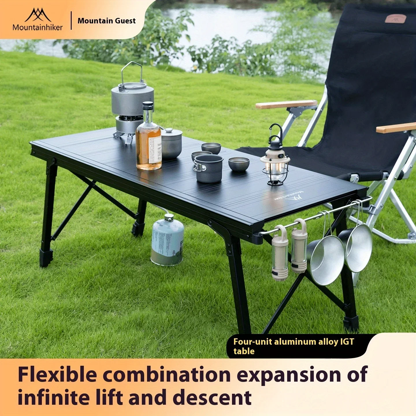 Mesa Elevadora Plegable para C - Camping Cooking Table reseña y precio