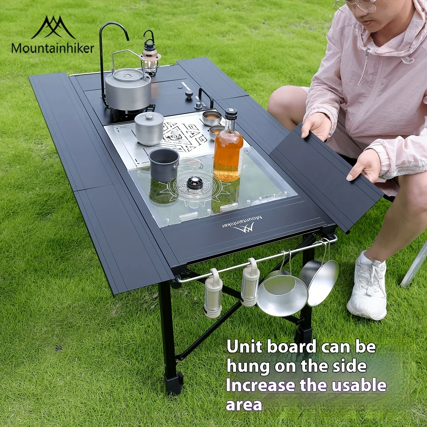 Mesa Elevadora Plegable para C - Camping Cooking Table reseña y precio